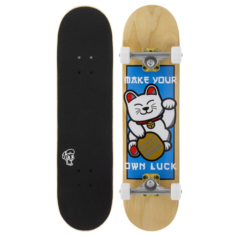 Enuff - Lucky Cat 7.25" - Skateboard Complete - Rood