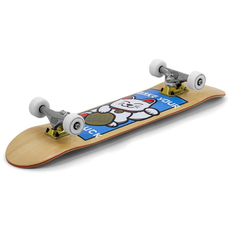 Enuff - Lucky Cat 7.25" - Skateboard Complete - Rood