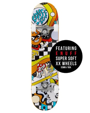 Enuff - Meltworld Confused 7.75" - Complete Skateboard