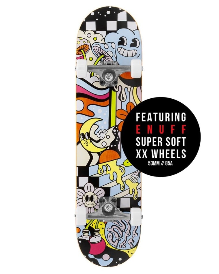 Enuff - Meltworld Dazed 7.75" - Skateboard Complete