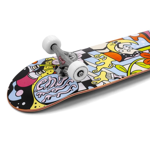 Enuff Meltworld Complete Skateboard Dazed Achterkant