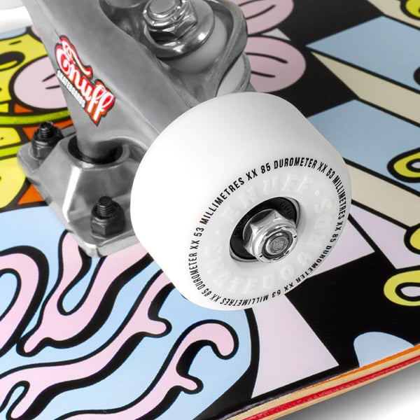 Enuff Meltworld Complete Skateboard Dazed Setup