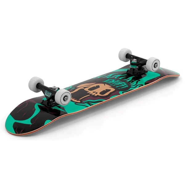 Enuff Pyro III Complete Skateboard Blue Onderkant