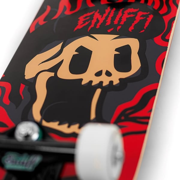 Enuff Pyro III Complete Skateboard Red Print