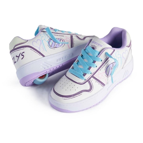 Heelys - Kama White Lilac Blue - Rolschoenen Heelys - Kama White Lilac Blue - Rolschoenen