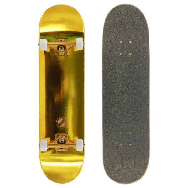 BTFL-Skateboard-Gold-Glitter-all BTFL Gold EDT. 8.125" – Skateboard Complete