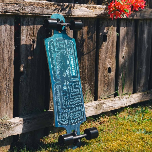 Landyachtz Drop Hammer Octomaze 36.5|"- Longboard Complete 2