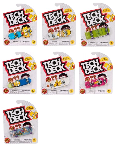 Tech Deck - Santa Cruz Simpsons - Fingerboard