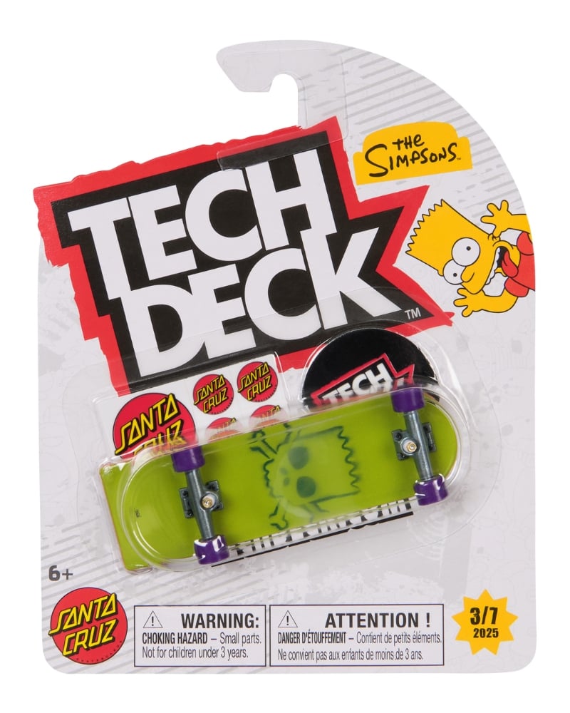 Tech Deck Santa Cruz Simpsons Fingerboard 3/7