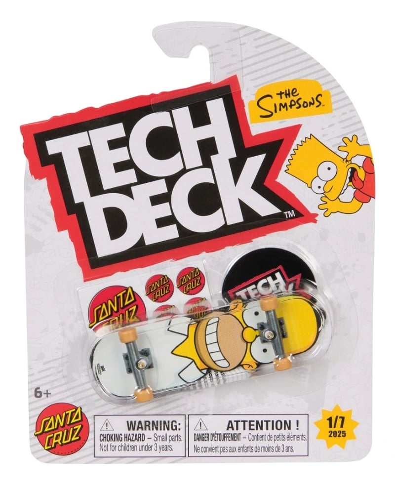 Tech Deck - Santa Cruz Simpsons - Fingerboard - 1/7 afbeelding