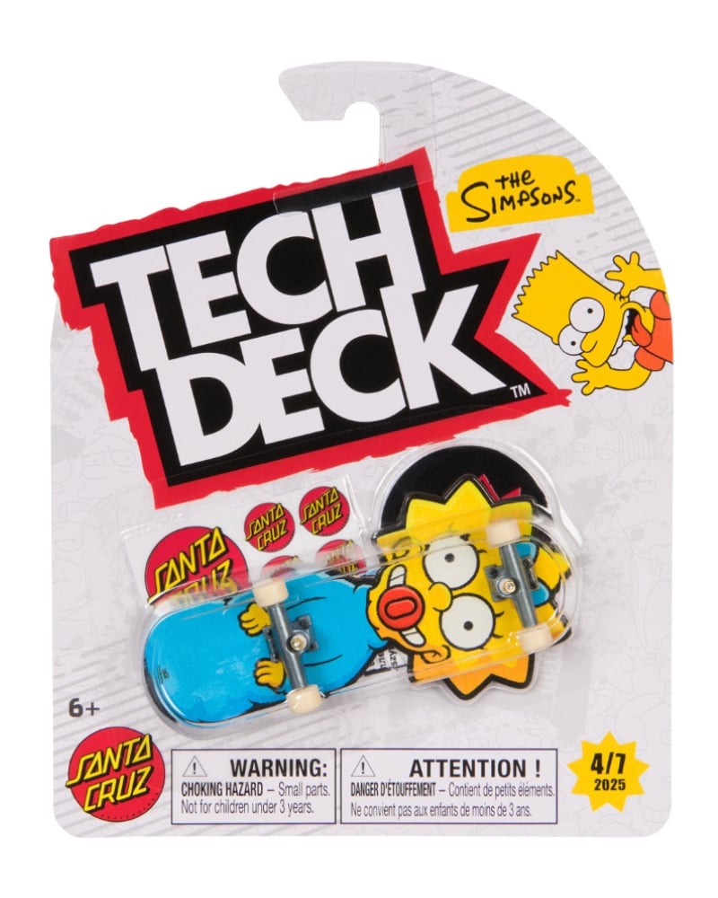 Tech Deck - Santa Cruz Simpsons - Fingerboard - 4 afbeelding