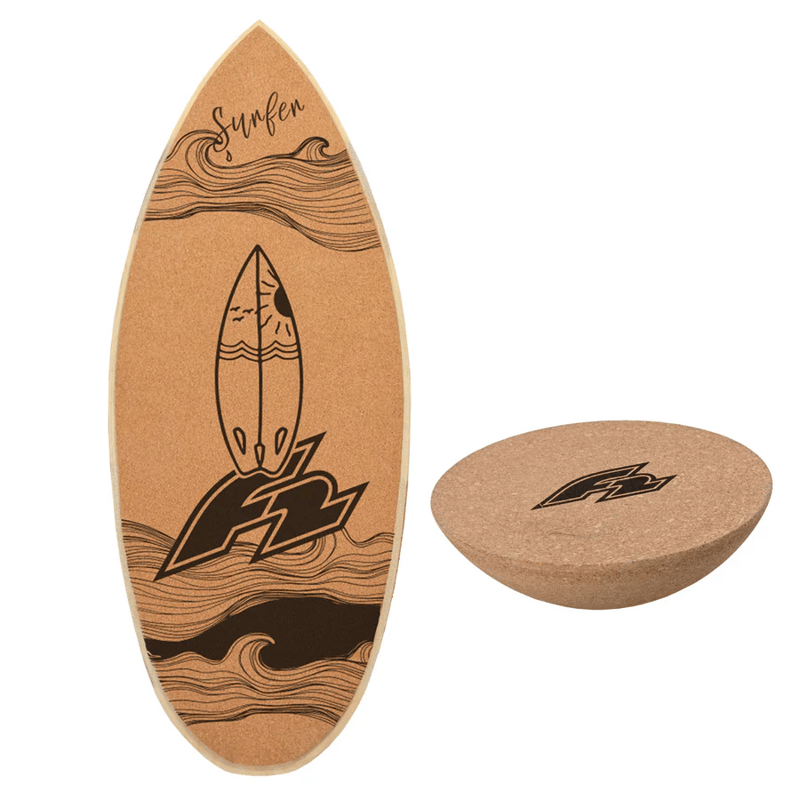 F2 Surf Cork 84 x 30 cm – Balance Board
