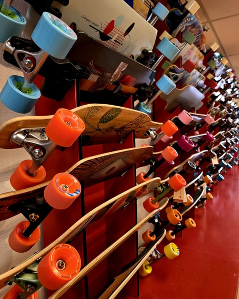 Longboards Muur