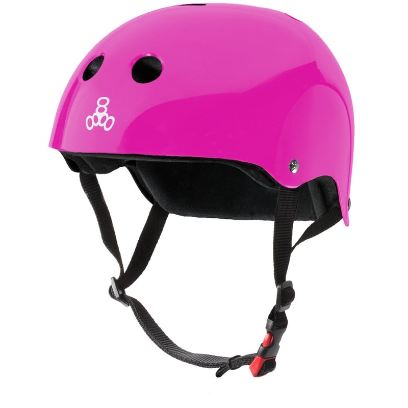 Triple Eight The Certified Sweatsaver Helmet   Skate Helm L/XL Roze
