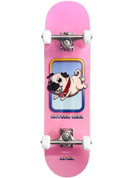 April Rayssa Leal Slinky 8.0" Complete Skateboard