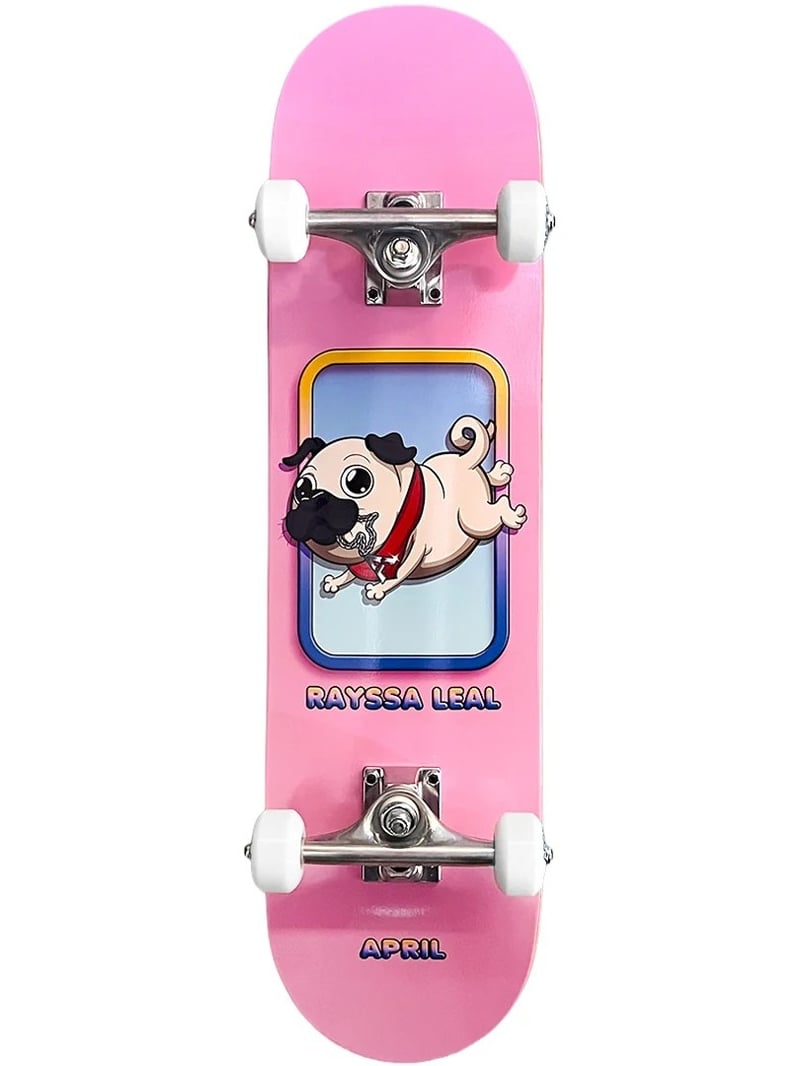 April Rayssa Leal Slinky 7.5 Complete Skateboard