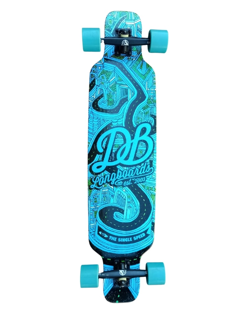 DB Single Speed 40″ Longboard Complete
