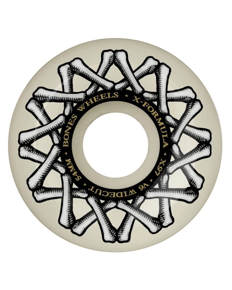 Bones X-Formula V6 Widecut 54mm 97A Skateboard Wielen
