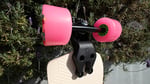 Loaded Fathom Strata wheels and zee bracket