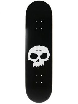 Zero Single Skull 8.0″ Skateboard Deck