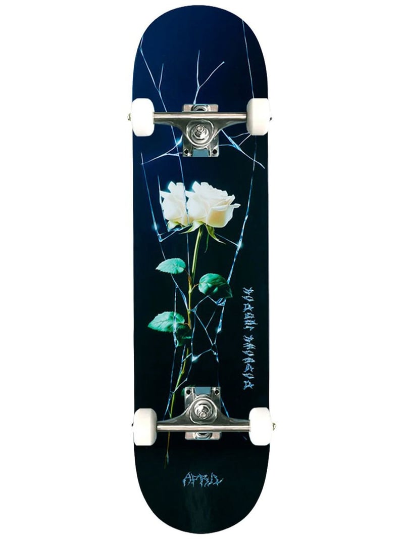 April - Dashawn Jordan Cracked Rose 8.25"- Skateboard Complete