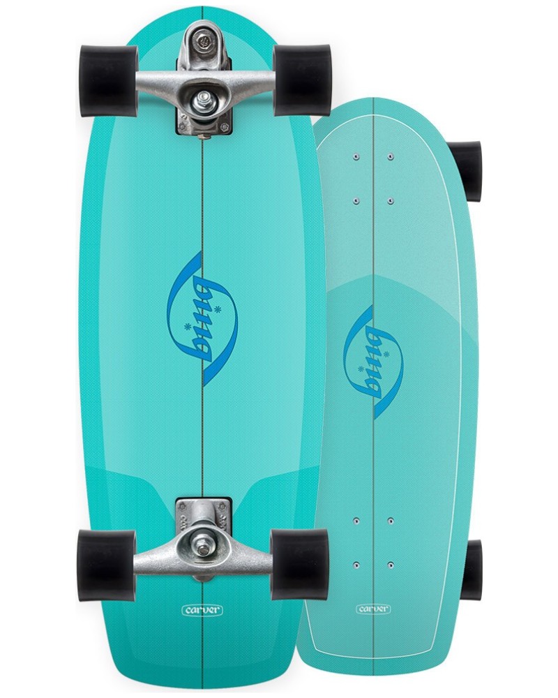 Carver - Bing Puck Aqua C7 27.5" - Surfskate Complete