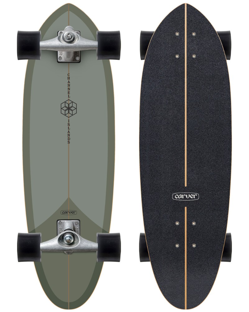 Carver - CI Mid Sage CX 32.5" - Surfskate Complete
