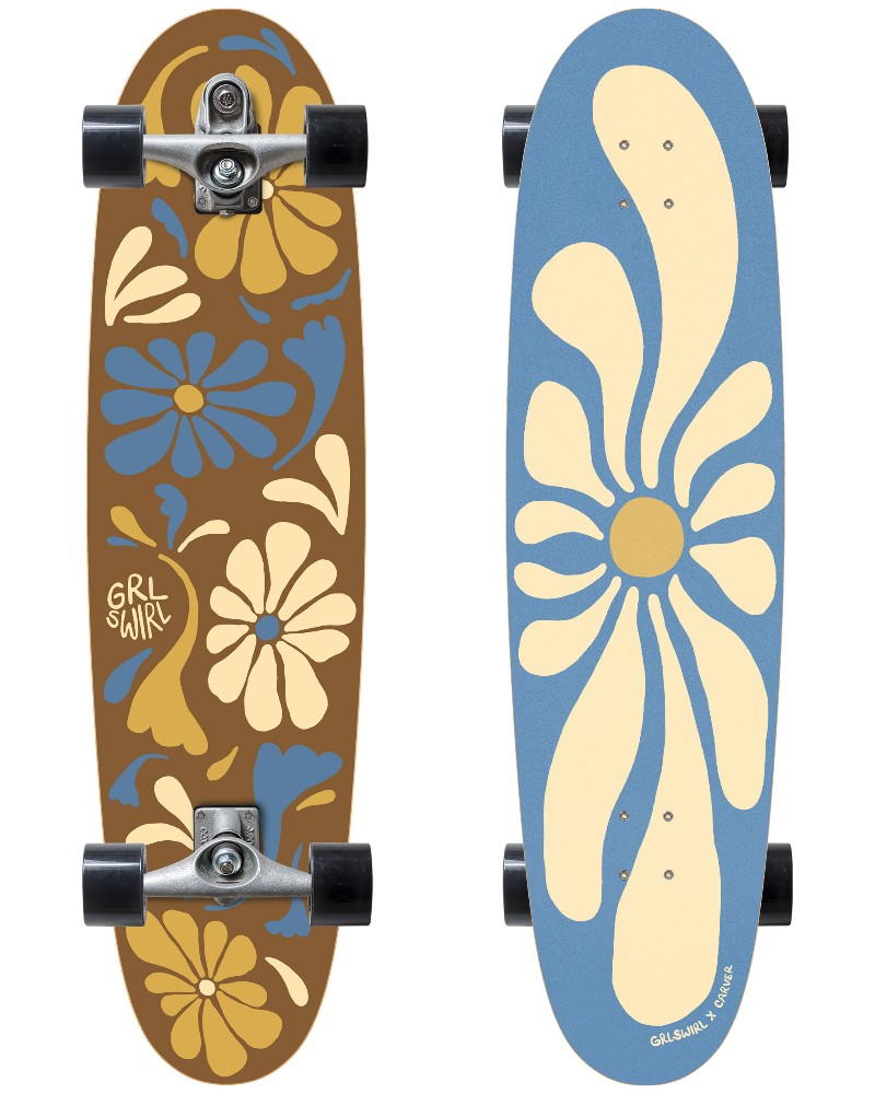 Carver - Grlswirl Longswirl C7 38" - Surfskate Complete