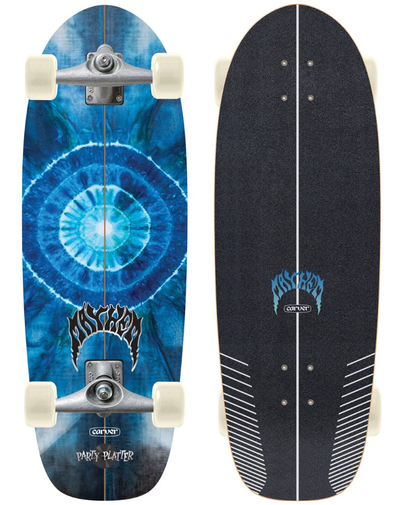 Carver - Lost Party Platter CX 28" - Surfskate Complete
