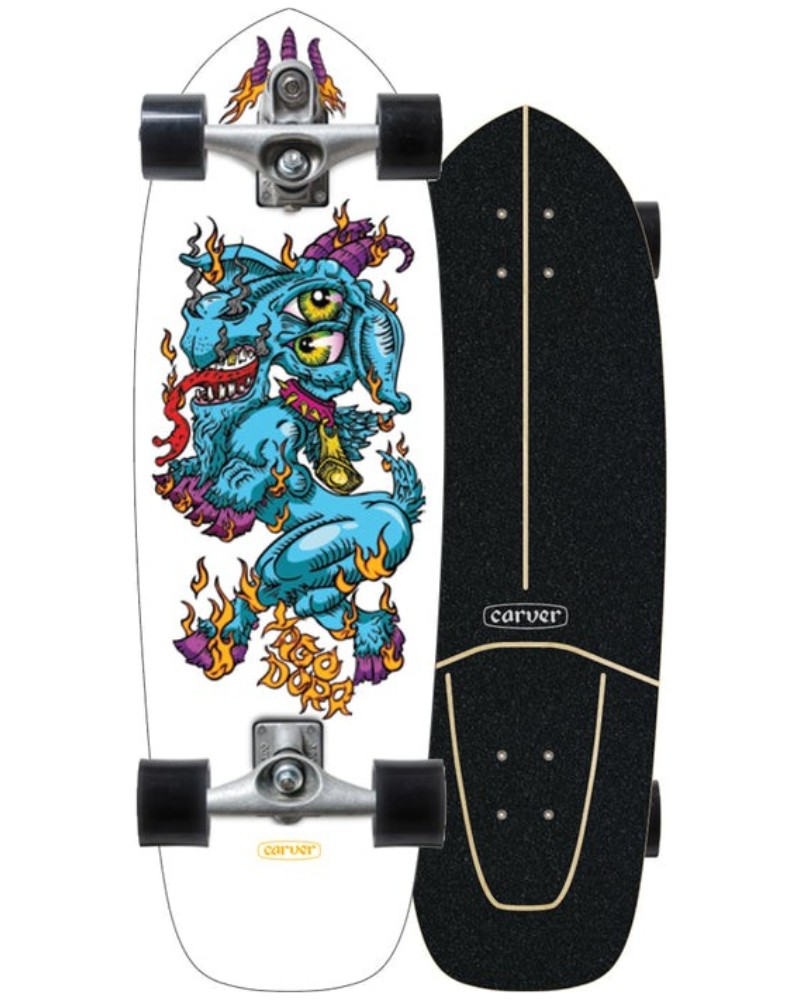 Carver - Yago Fire Goat C7 30.75" - Surfskate Complete