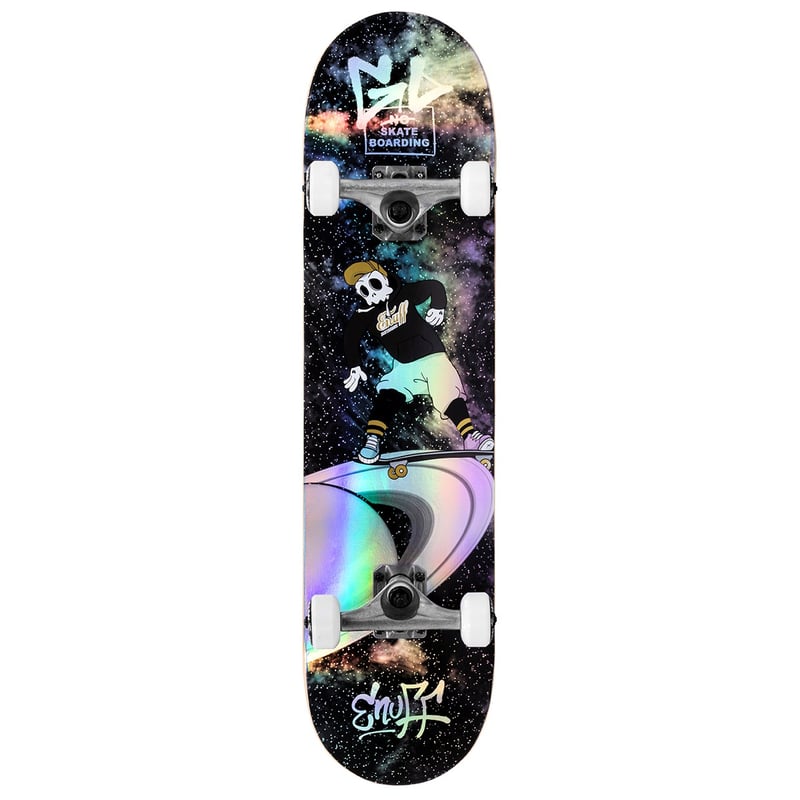Enuff Skully Hologram Skateboard 7.25″ x 29.5″ Zwart