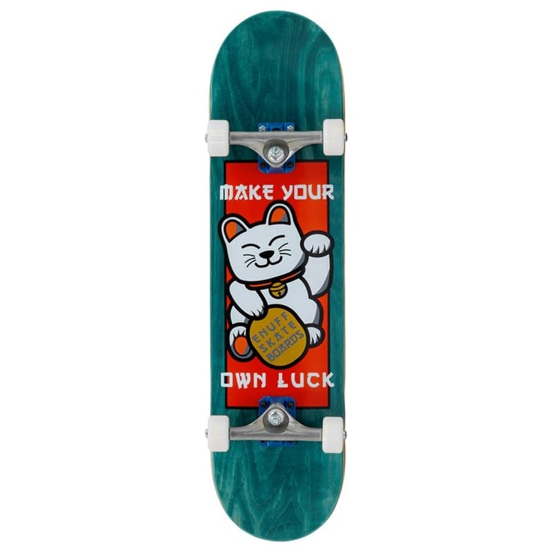 Enuff Lucky Cat 8.0″ Skateboard Complete Groen