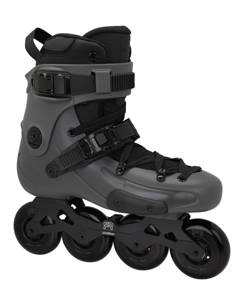 FR - FR1 80 Grey Black - Freeskates - 38