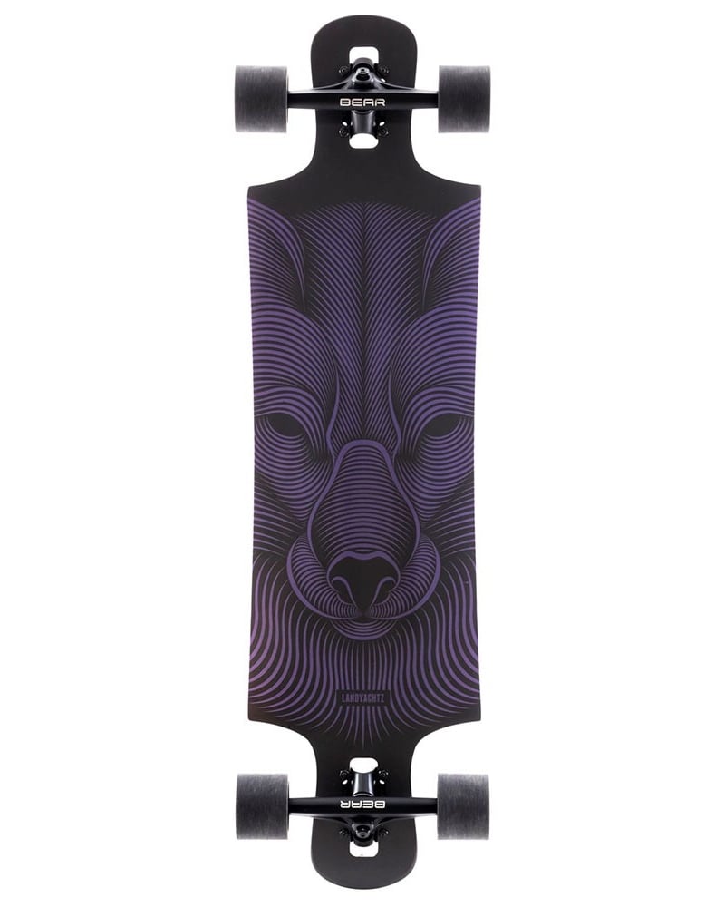 Landyachtz - Drop Hammer Night Fox 36.5'' - Longboard Complete