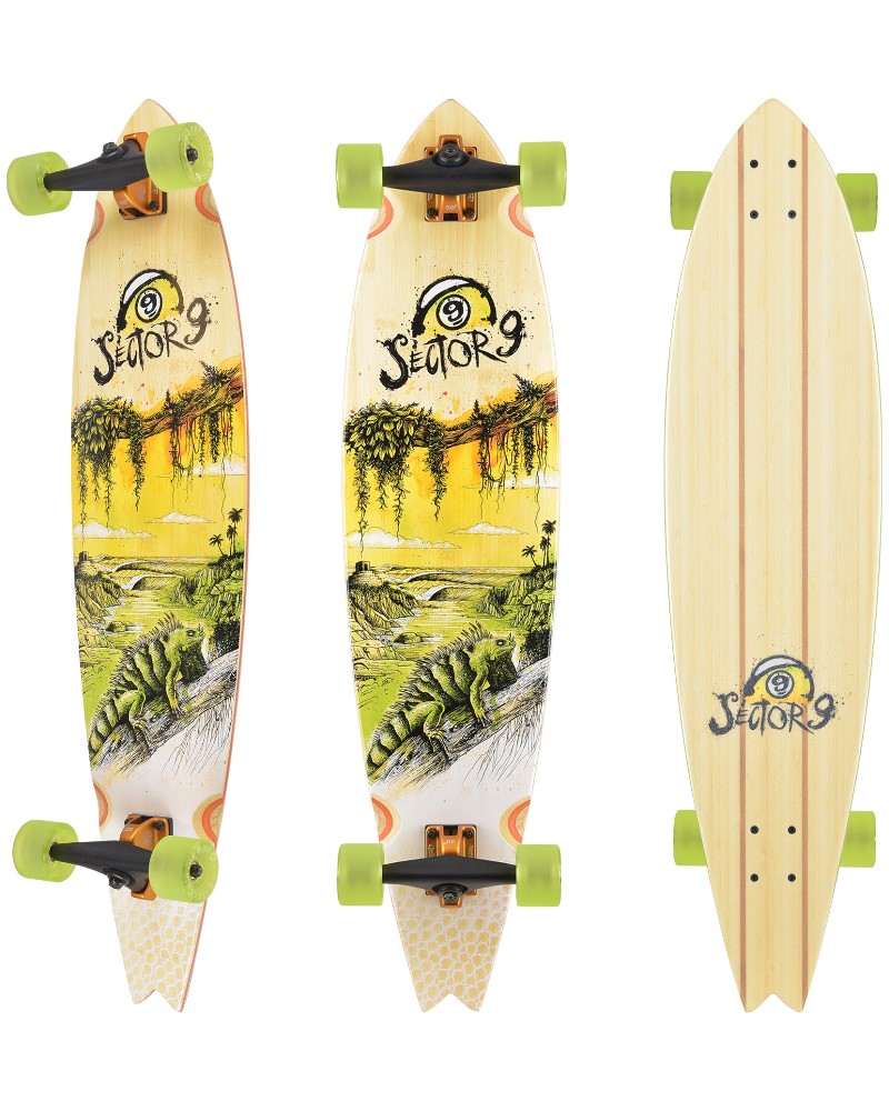 Sector 9 - Offshore Temple 39.5" - Longboard Complete