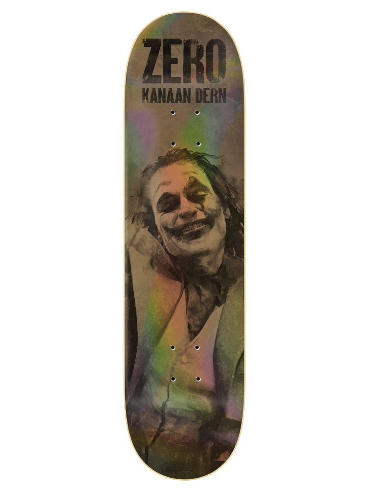 Zero Dern Joker Bronze Iridescent 8.5″ –  Skateboard Deck