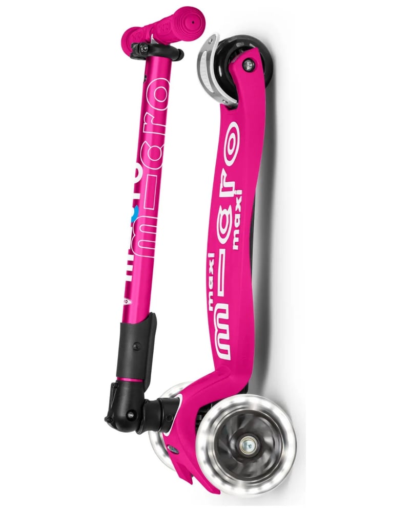 Micro - Maxi Deluxe Inklapbaar LED Neon Roze - Step Complete