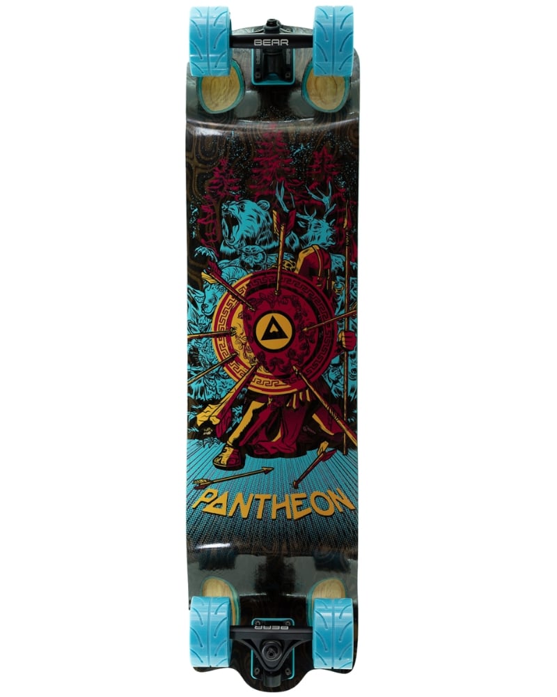 Pantheon - Supersonic Aegis Karma Rain 37" - Longboard Complete - Light