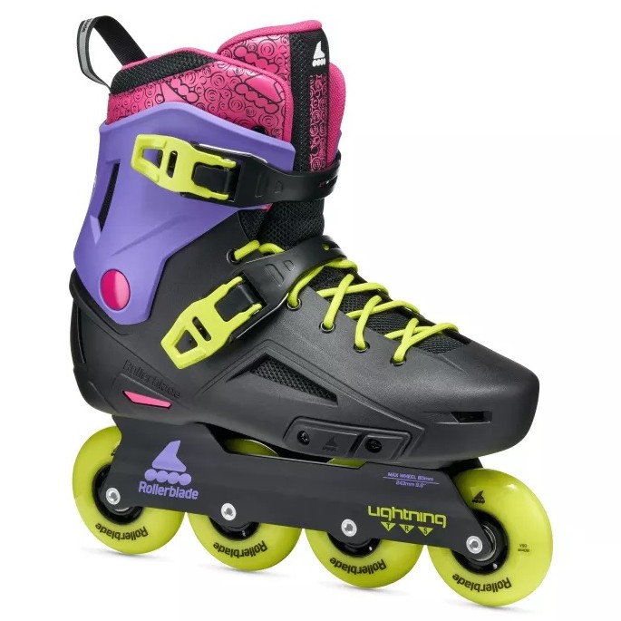 Rollerblade Lightning TRS / Freeskates 48/48.5 Zwart