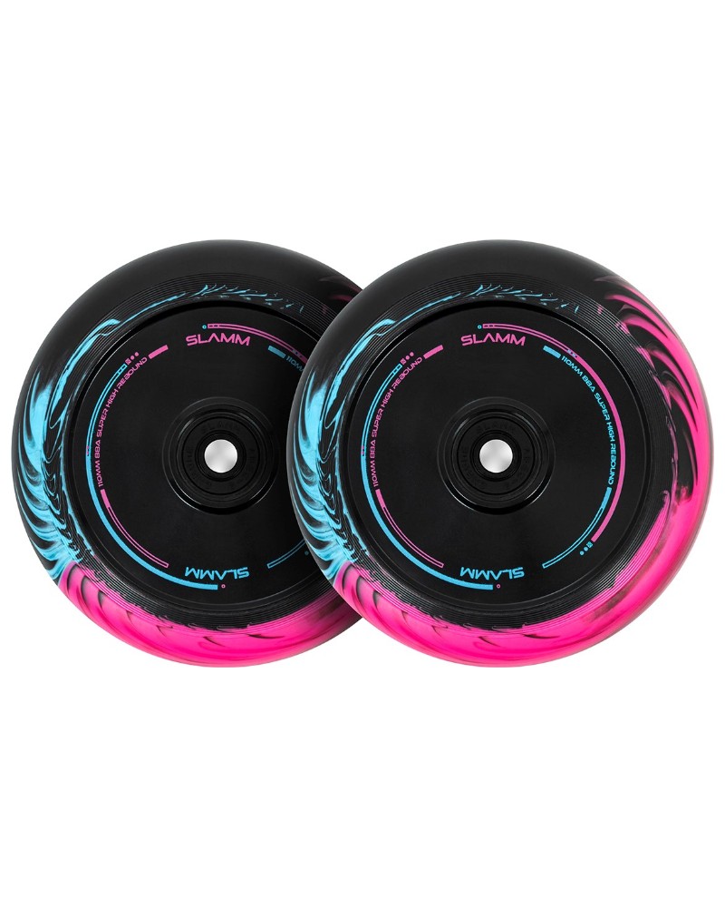 Slamm Swirl Hollow Core / 110mm Stuntstep Wielen
