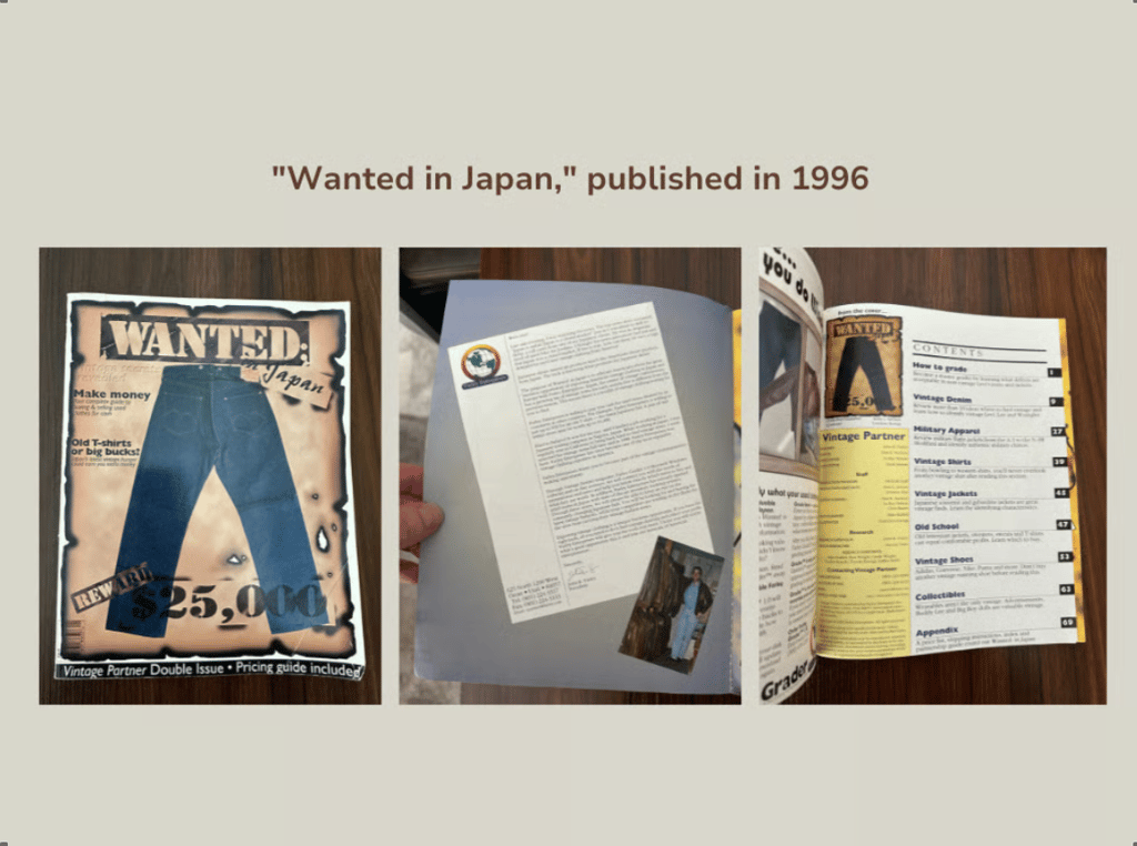 vintage partner wanted in Japan