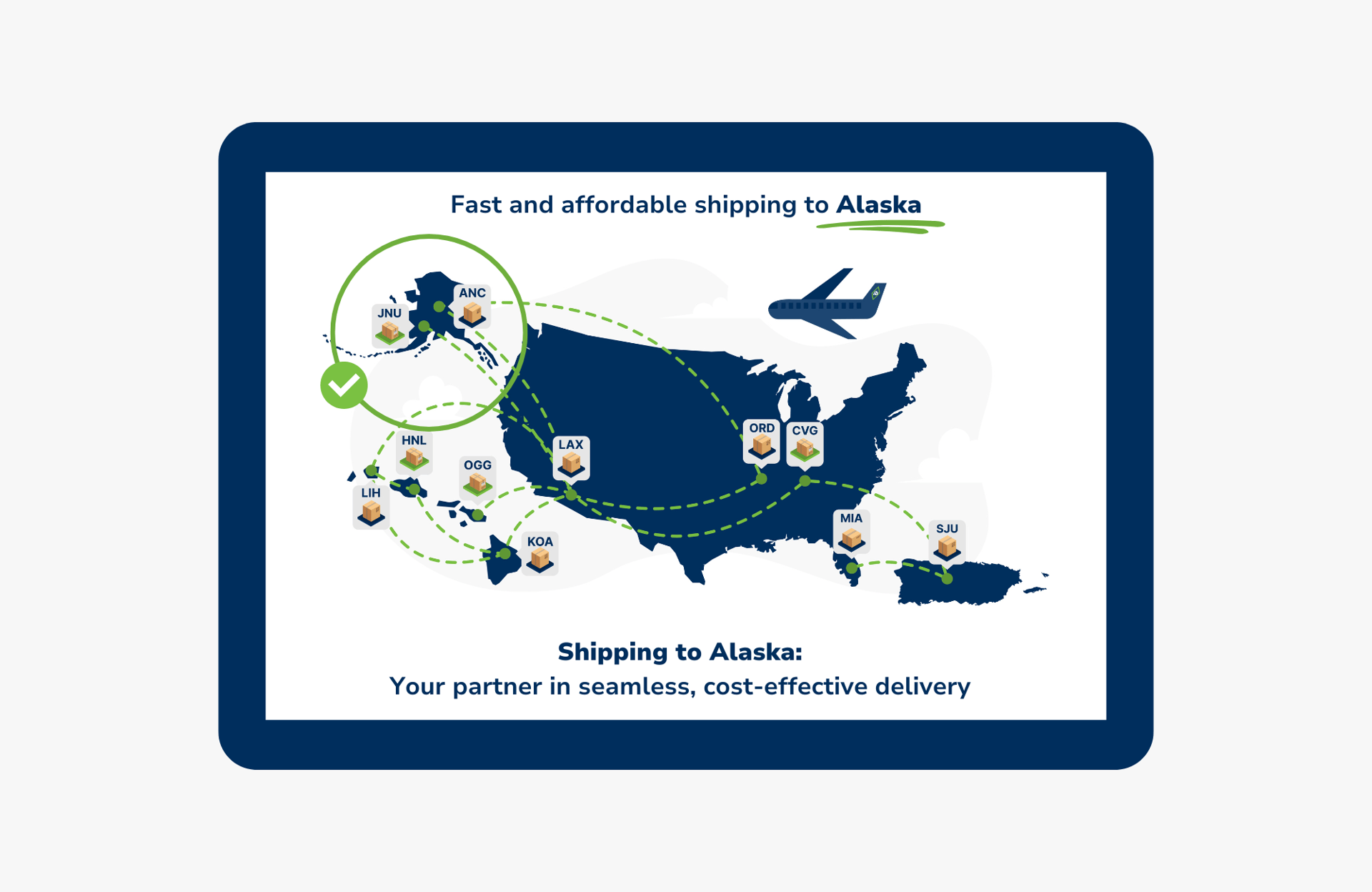 Shipping to Alaska: Your partner in seamless, cost-effective delivery 