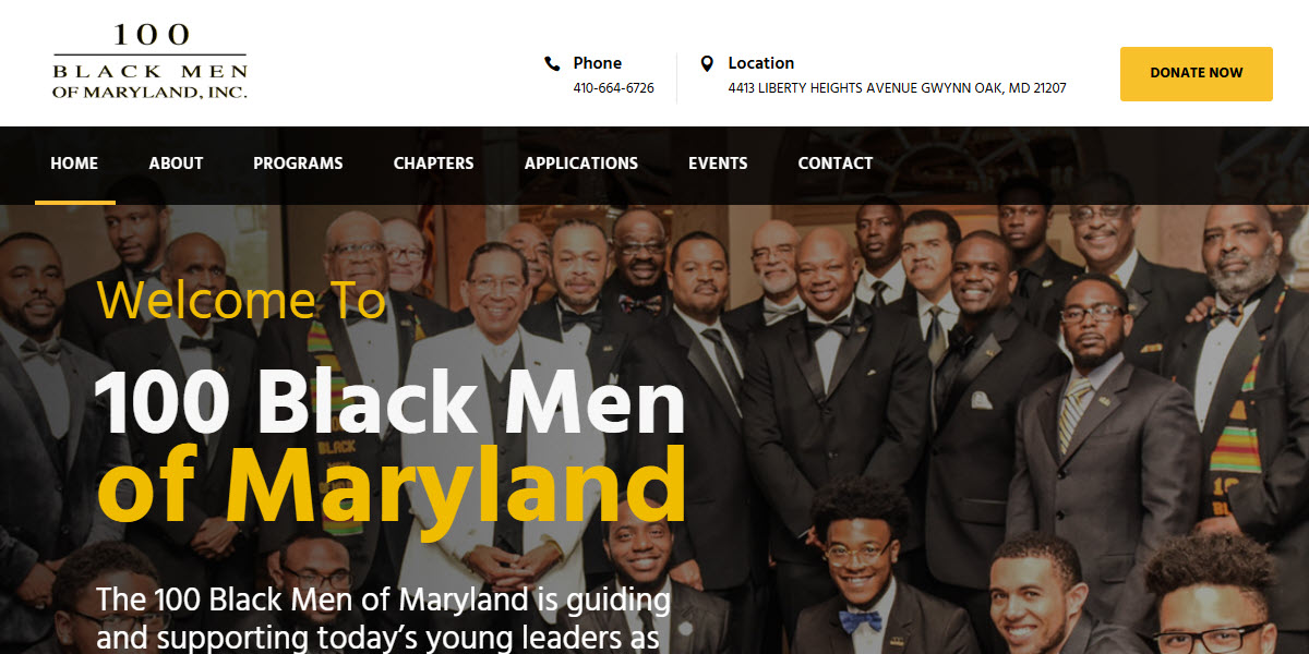 100 Black Men of Maryland -  industry in Gwynn Oak MD