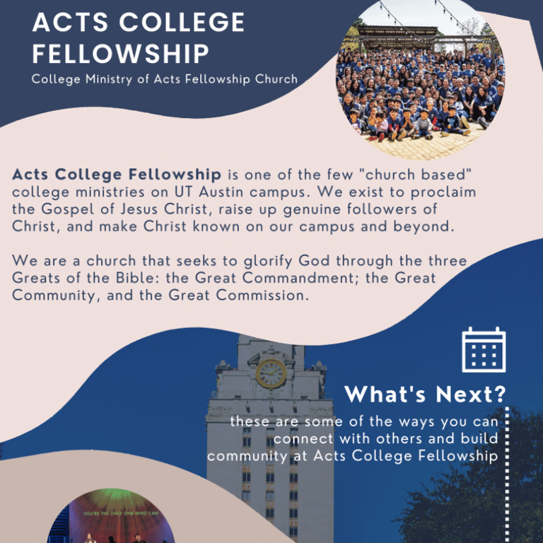 Acts College Fellowship at UT Austin cover image