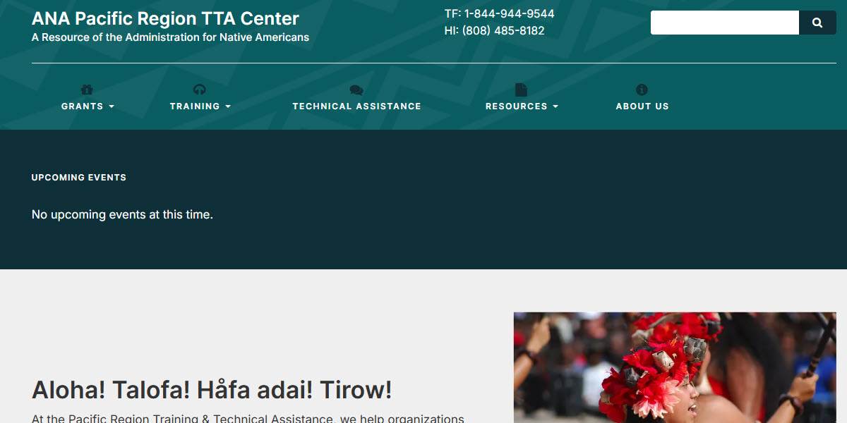 Administration for Native Americans Pacific Region -  industry in Pearl City HI