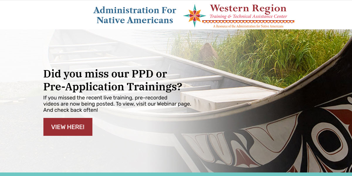 Administration for Native Americans Western Region