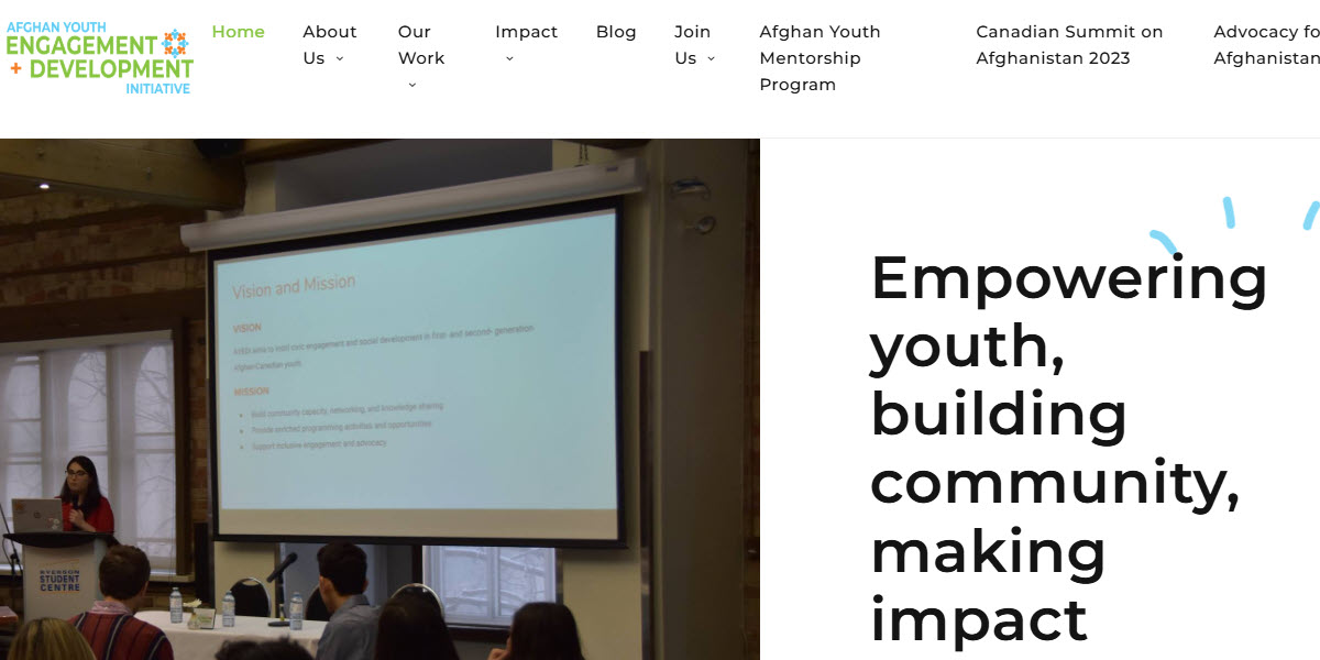 Afghan Youth Engagement and Development Initiative cover image