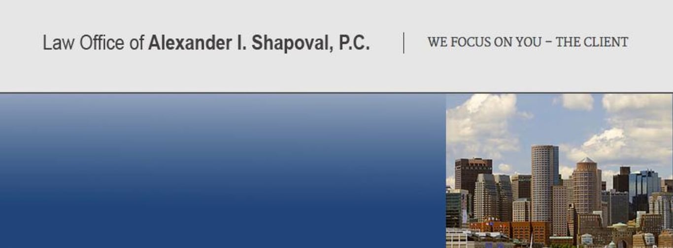 Alexander Shapoval -  industry in Chelsea MA