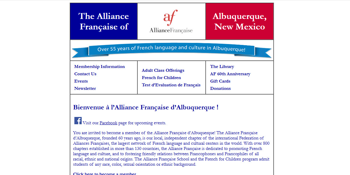 Alliance Francaise dâ€™Albuquerque