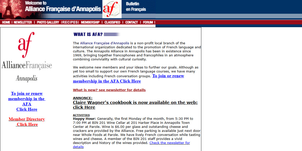 Alliance Francaise d’Annapolis -  industry in Edgewater MD